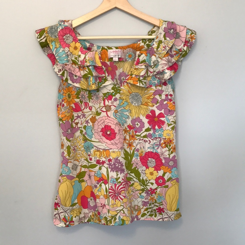 Flowered Fun Spring Top - Liberty of London